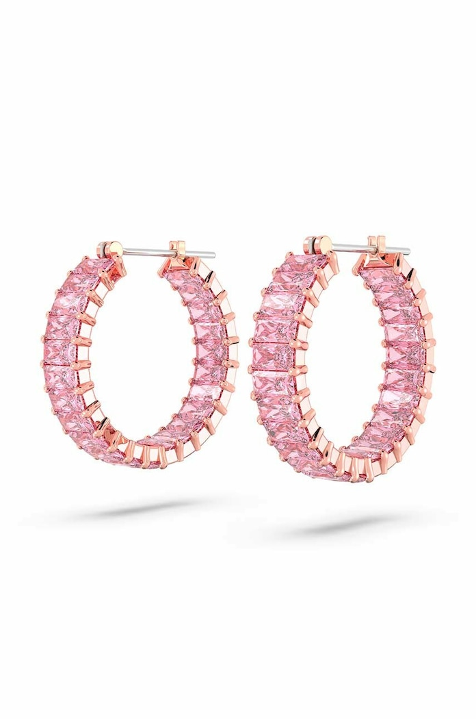 Kiegészítők Swarovski fülbevaló 5657726 MATRIX 5657726 rózsaszín