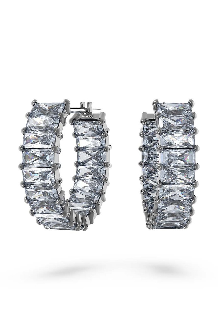 Swarovski kolczyki Matrix cyrkonia srebrny 5658650
