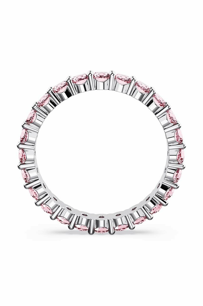 Prstýnek Swarovski MATRIX růžová 5658855