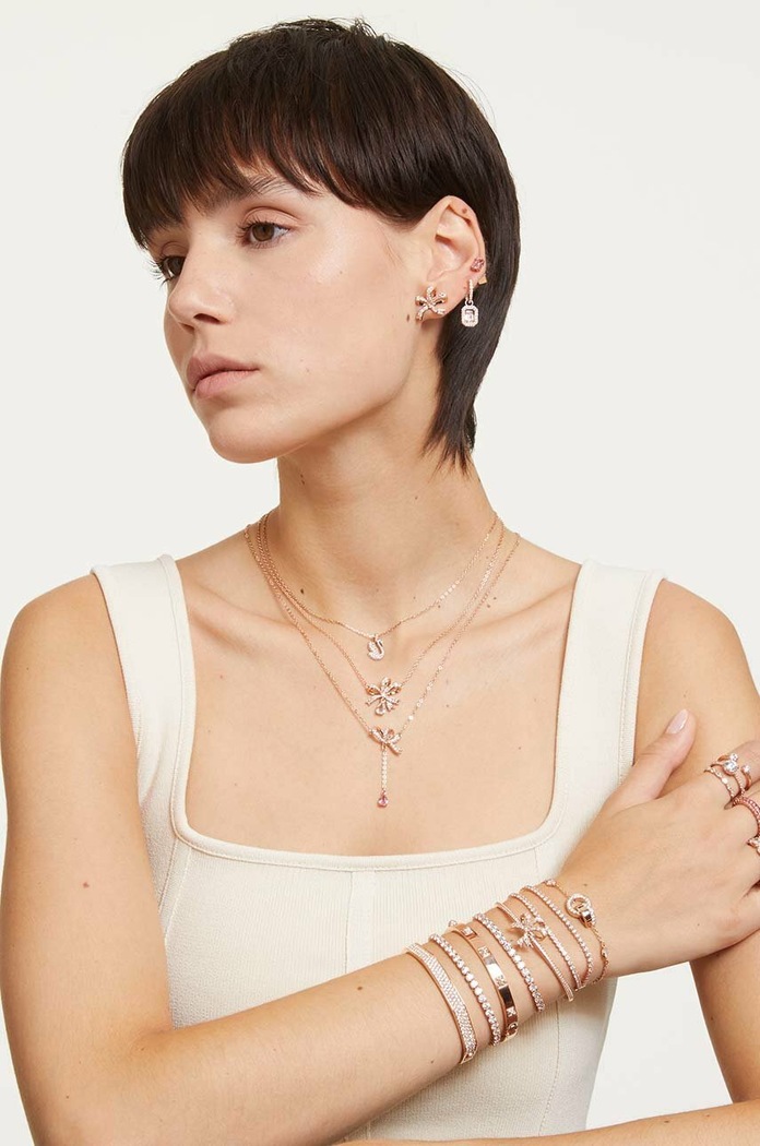 Swarovski Bransoletka 5657661 RE MATRIX 5657661 złoty SS23