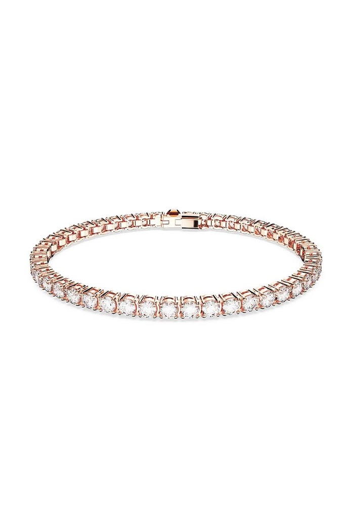 Βραχιόλι Swarovski 5657659 RE MATRIX ζιρκόνια χρυσαφί 5657659
