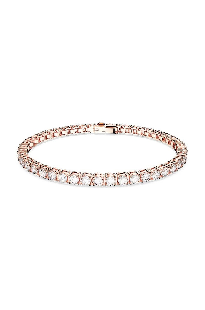 Βραχιόλι Swarovski 5657659 RE MATRIX ζιρκόνια χρυσαφί 5657659