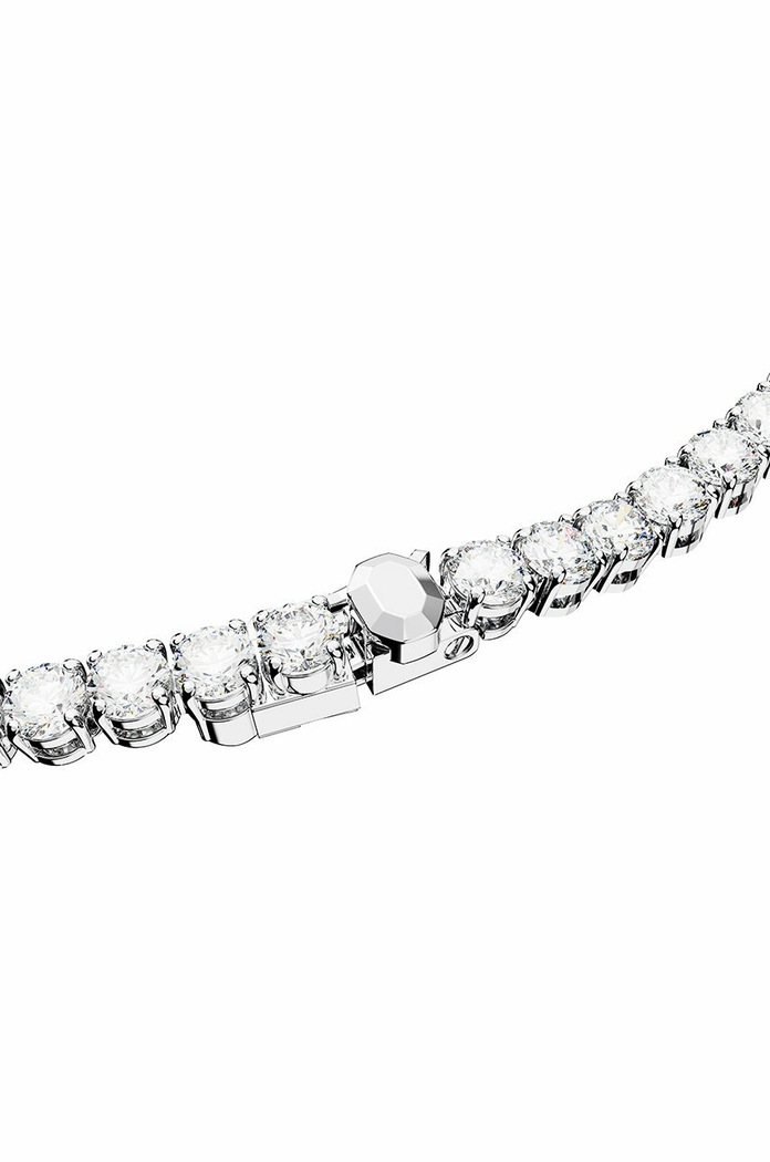 Náhrdelník a náušnice Swarovski 5647730 RE MATRIX 5647730 strieborná