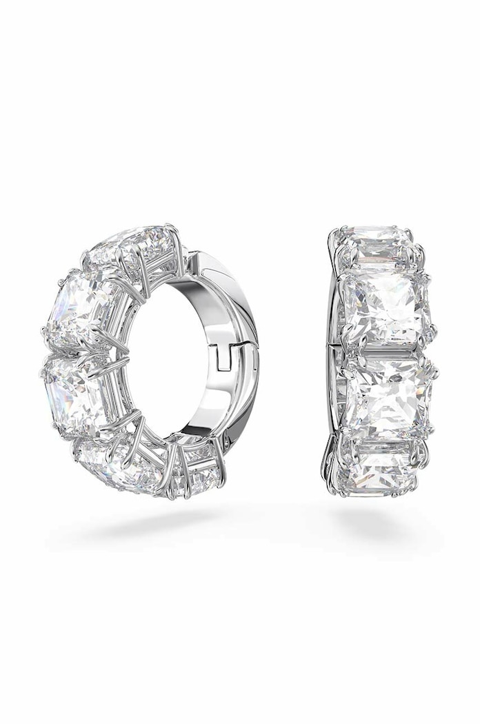 Сережки Swarovski Millenia циркон серебрянный 5654557