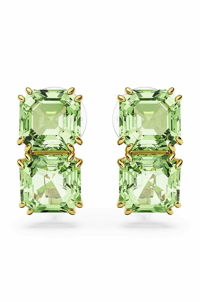 Naušnice Swarovski Millenia Swarovski kristal zelena 5654559