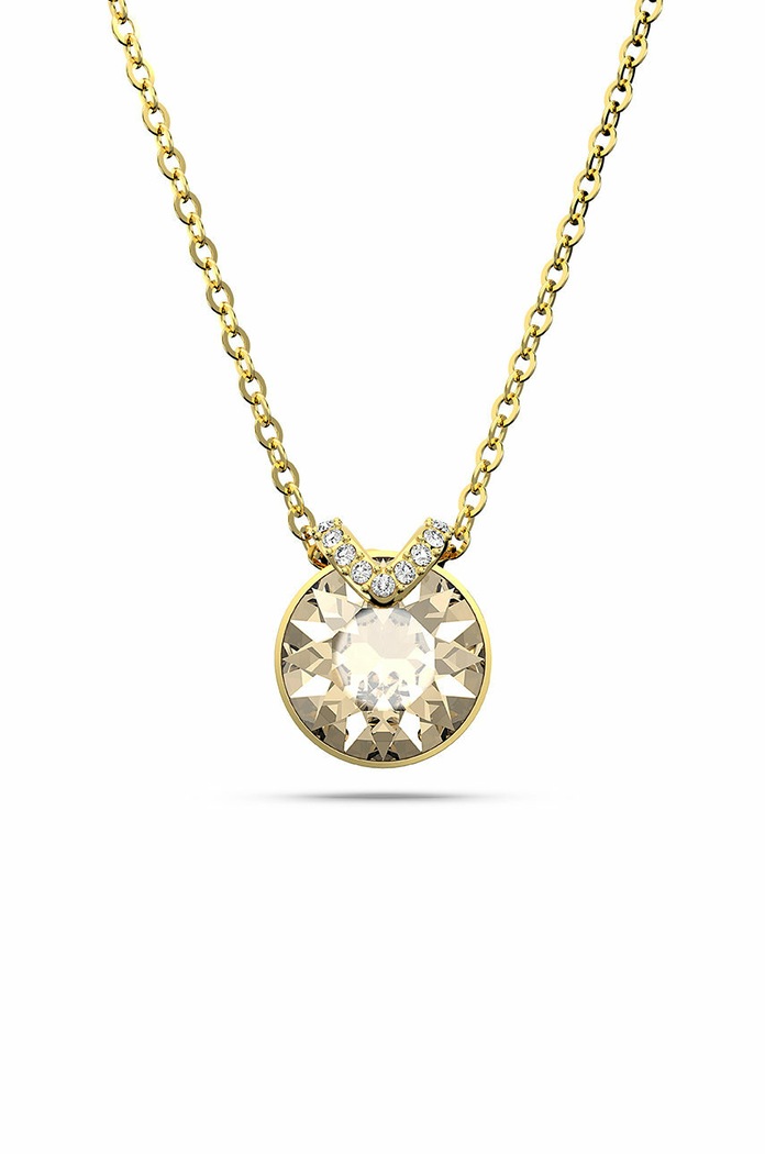 Swarovski naszyjnik Bella kryształ Swarovskiego złoty 5662091