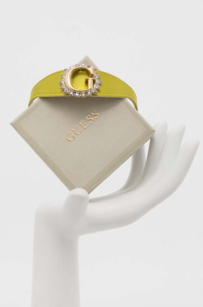Náhrdelník Guess zelená JUBS03.000JW