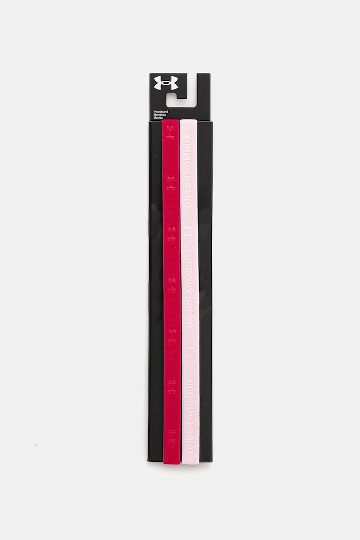 Under Armour set de bentițe pentru femei pachet de 2 roz 1376723