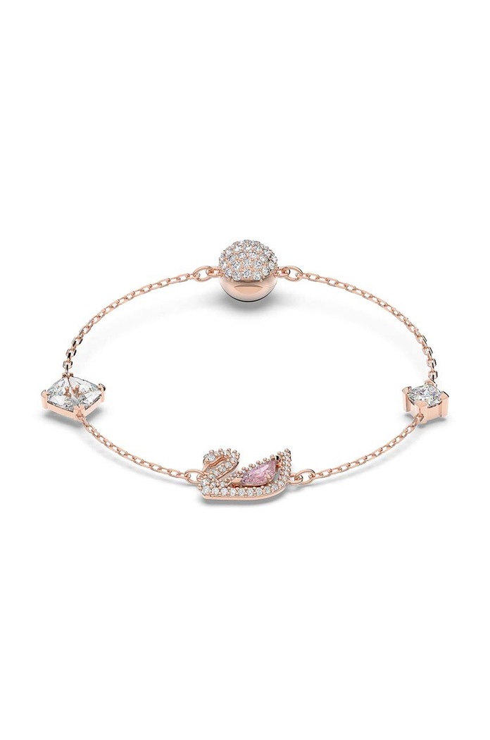 Náramek Swarovski DAZZLING SWAN krystal Swarovski zlatá 5485876