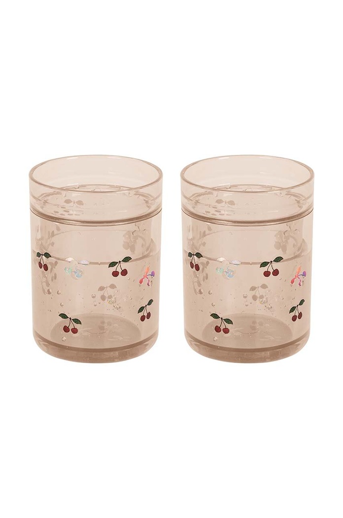 Otroški vrček Konges Sløjd 2-pack 2-pack bordo KS5069