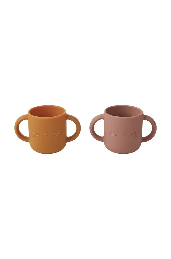 Liewood cană pentru bebelusi 2-pack 2-pack portocaliu LW14155