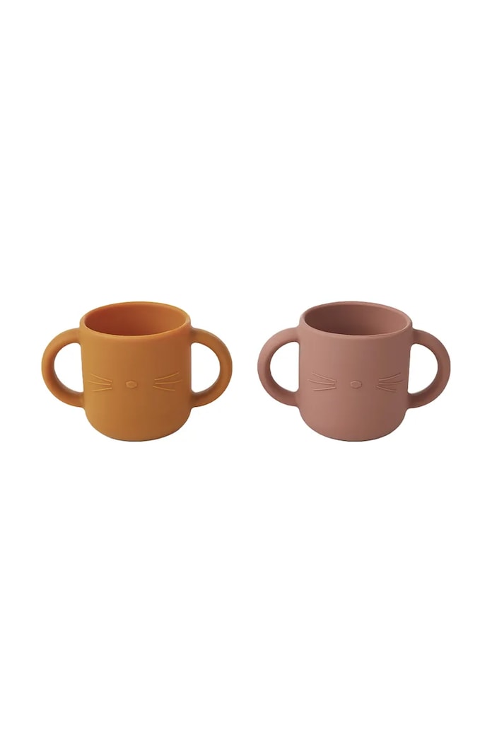 Liewood cană pentru bebelusi 2-pack 2-pack portocaliu LW14155