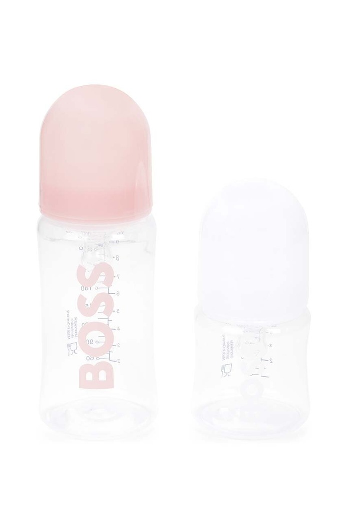 Μπιμπερό BOSS 2-pack 2-pack ροζ J90P28