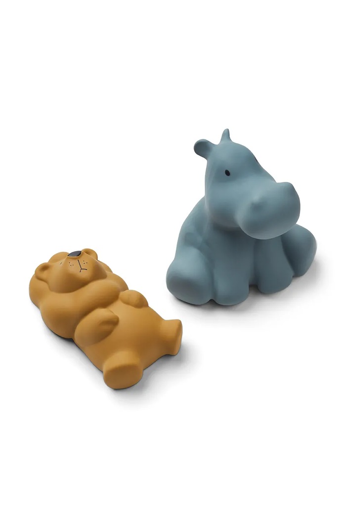 Liewood jucărie de baie 2-pack maro LW12778
