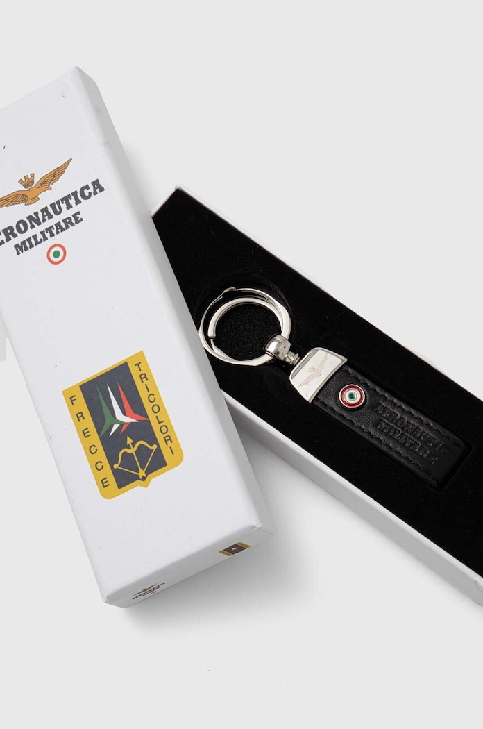 Akcesoria Aeronautica Militare brelok AM160 czarny