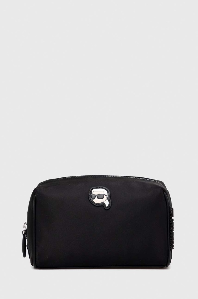 Karl Lagerfeld kosmetyczka Planet friendly czarny 230W3218