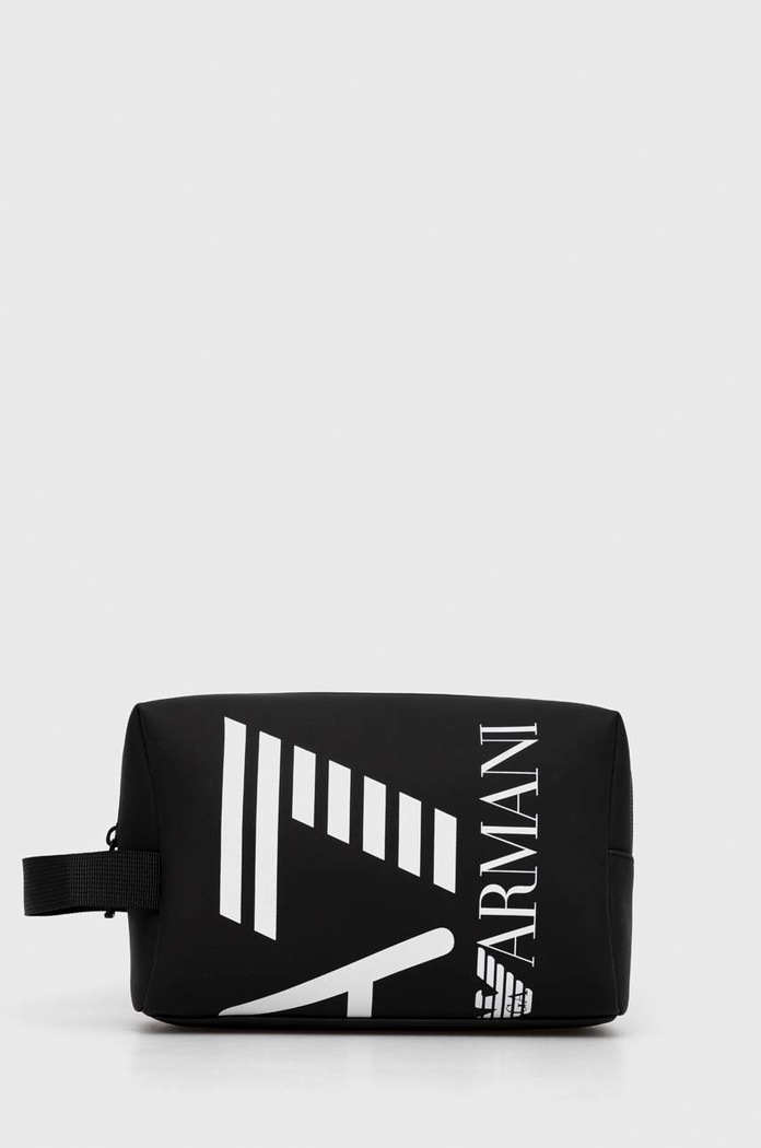 Kozmetická taška EA7 Emporio Armani čierna 245076.3R910
