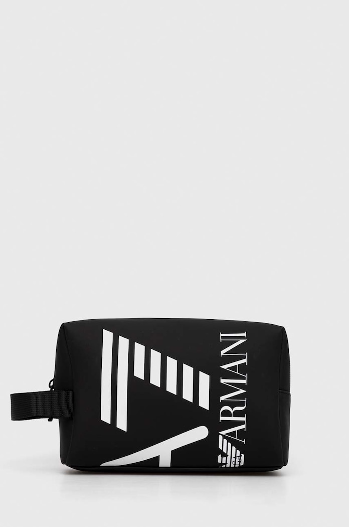 Kozmetická taška EA7 Emporio Armani čierna 245076.3R910