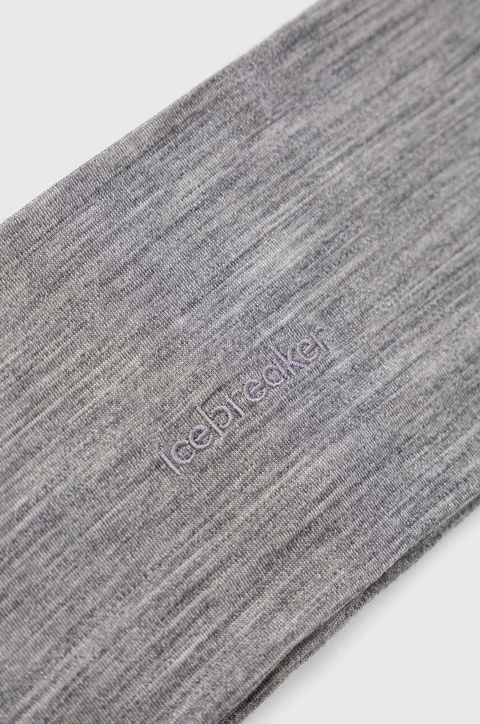Icebreaker bentita pentru cap Cool-Lite Merino Flexi IB0A56FN0161 gri SS23