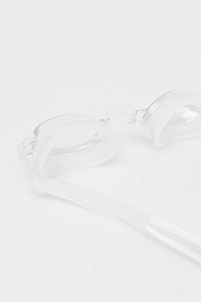 Nike okulary pływackie Chrome NESSD127 biały SS25