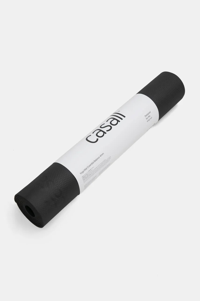 Постелка за йога Casall Balance 4mm йога черен 53304