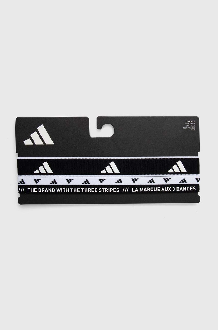 Čelenky adidas Performance 3-pack trénink černá IA3031