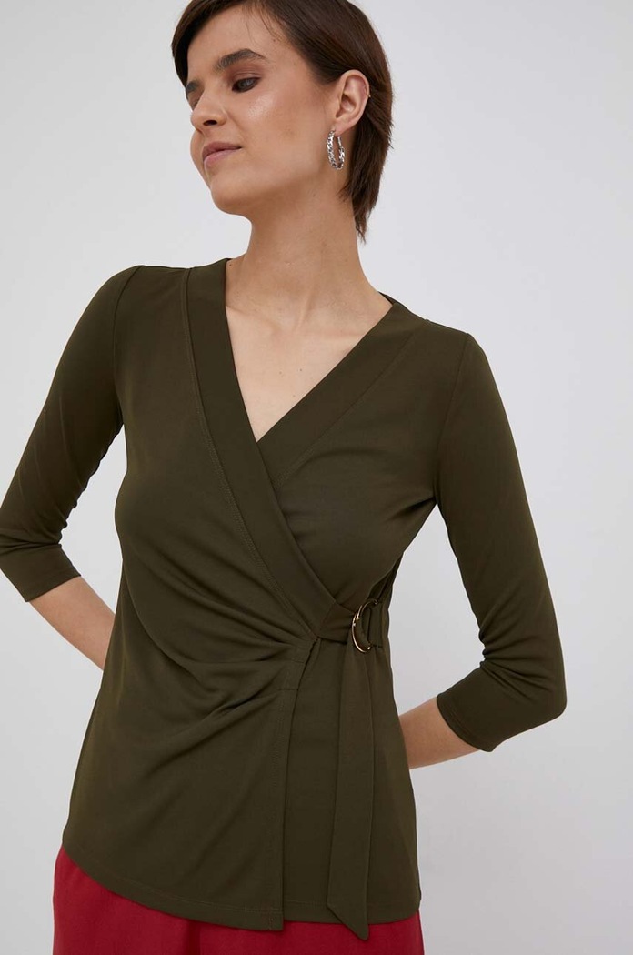Lauren Ralph Lauren felső zöld 200889081