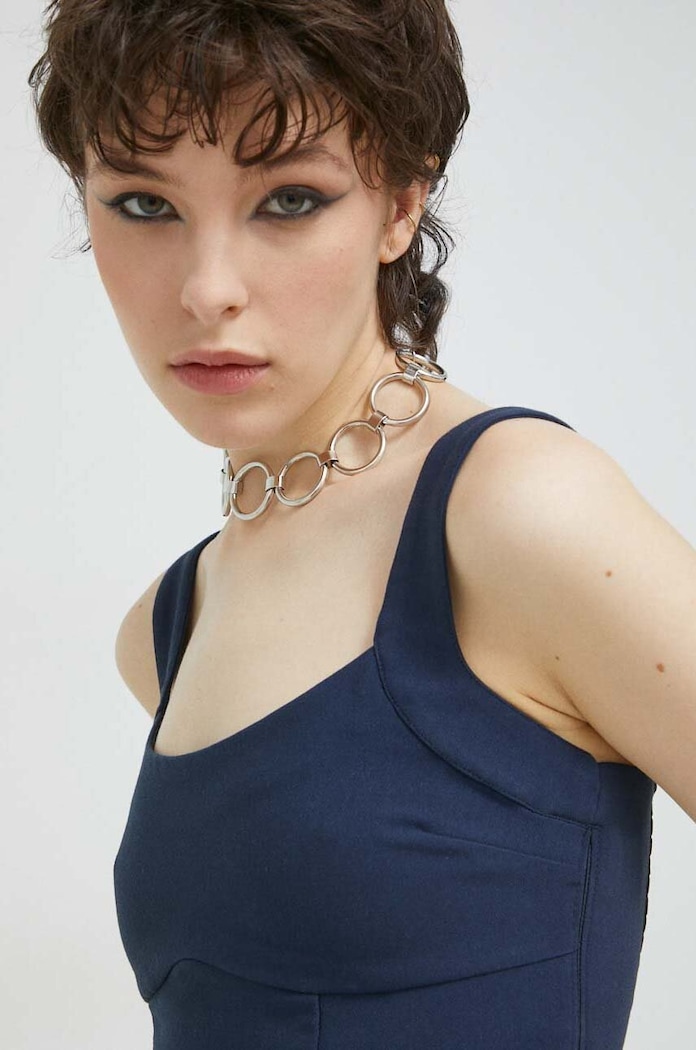 Top Abercrombie & Fitch mornarsko modra KI140.3227.200