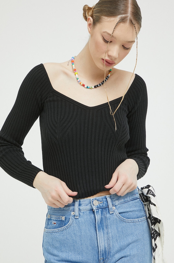 Πουλόβερ Hollister Co. άλλο μαύρο KI350.3071.900