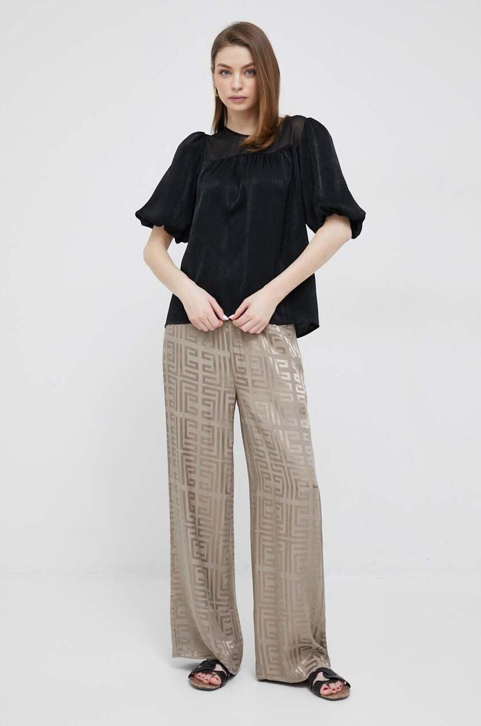 Μπλουζάκι DKNY P2KANODT μαύρο SS23
