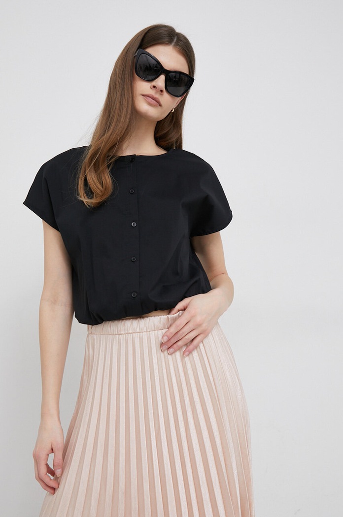Dkny bluzka czarny P3AA0R82