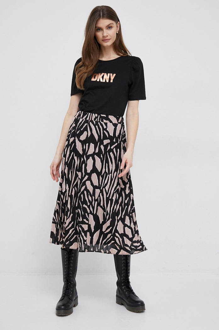 Majica kratkih rukava Dkny P3AHSOQX crna SS23