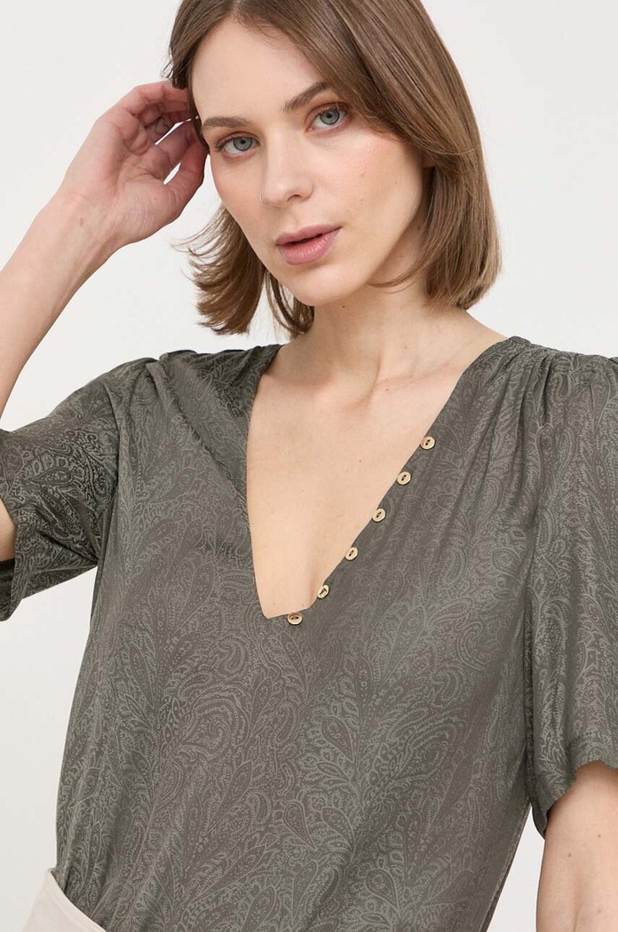 Morgan bluza verde OMAMA.ORGANIC