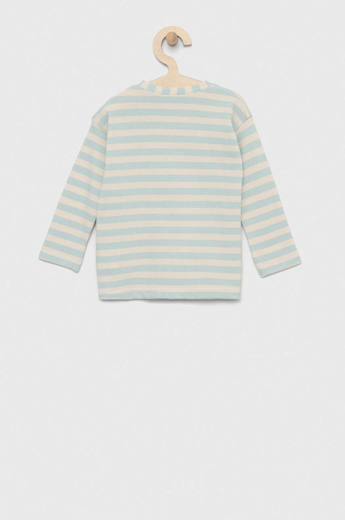 Majica dugih rukava za bebe United Colors of Benetton 3POMA102D.W.SEASONAL bež SS23