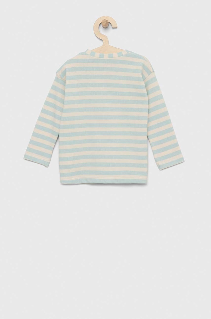 Majica dugih rukava za bebe United Colors of Benetton 3POMA102D.W.SEASONAL bež SS23