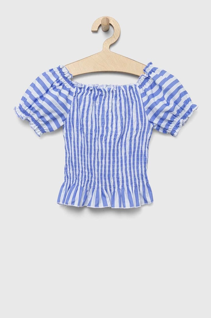 Birba&Trybeyond bluza de bumbac pentru copii curele albastru 423.60488.00.116.128