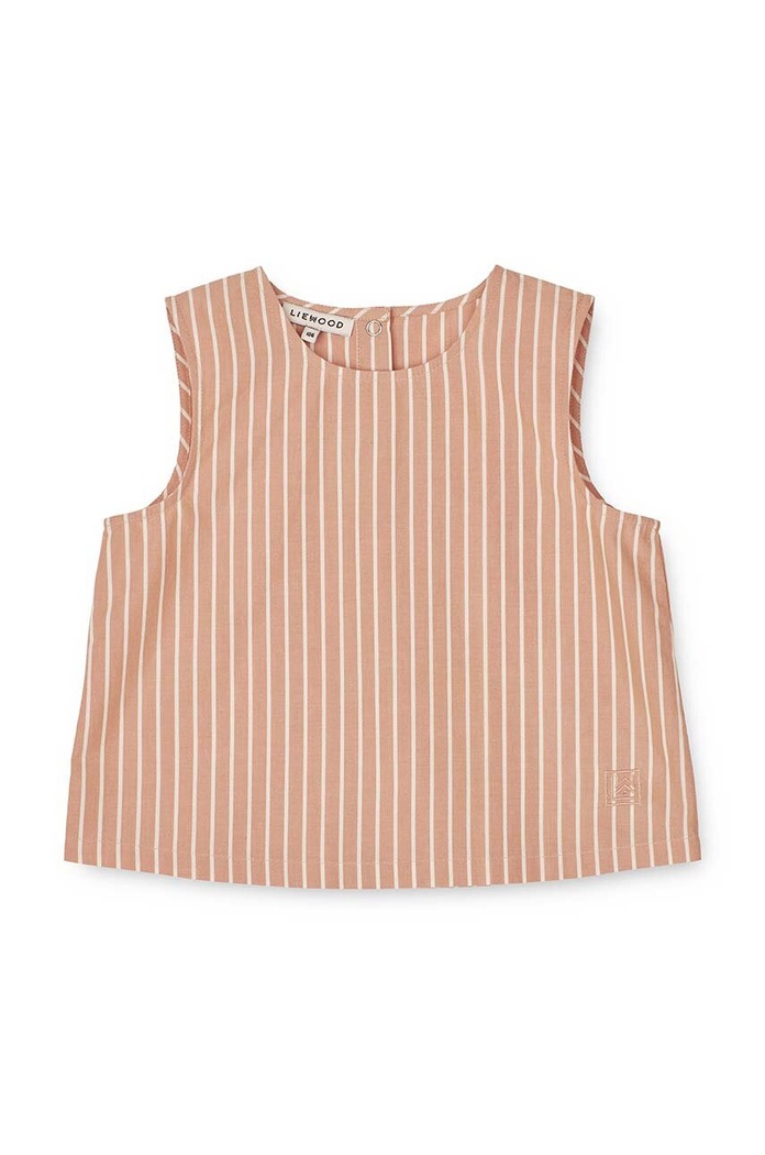 Бебешка памучна блуза Liewood LW17337 бежов SS23