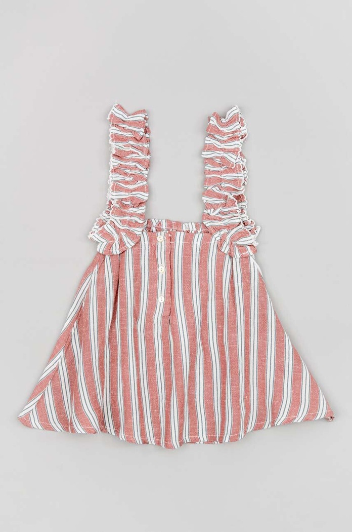 Dječja pamučna bluza zippy ZKGAP0302.23006 roza SS23