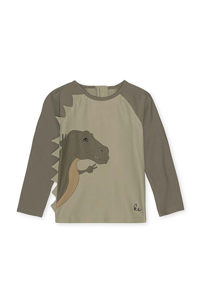 Konges Sløjd longsleeve kąpielowy dziecięcy Produkt niemowlęcy zielony KS4621