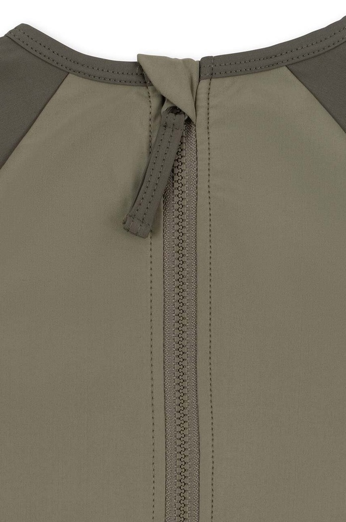 Chłopiec Konges Sløjd longsleeve kąpielowy dziecięcy KS4621 zielony