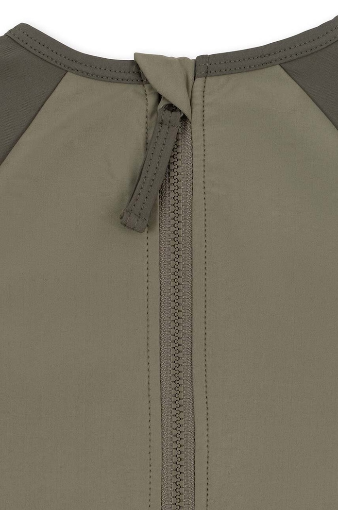 Chłopiec Konges Sløjd longsleeve kąpielowy dziecięcy KS4621 zielony
