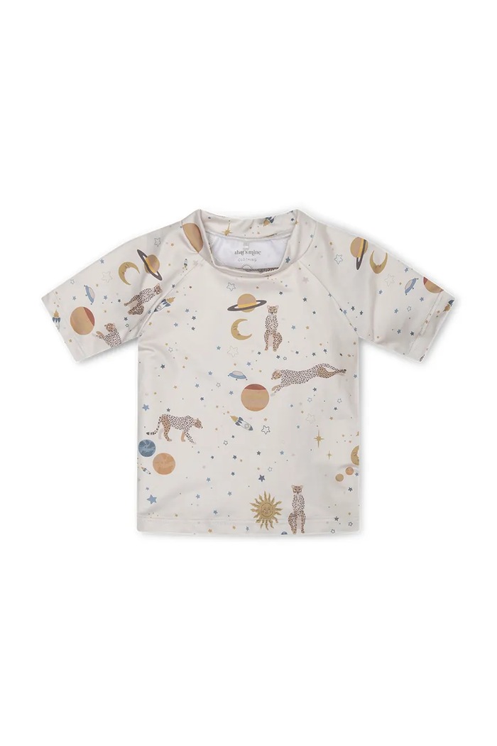 That's mine tricou de înot pentru copii SAMI 005572 bej SS25