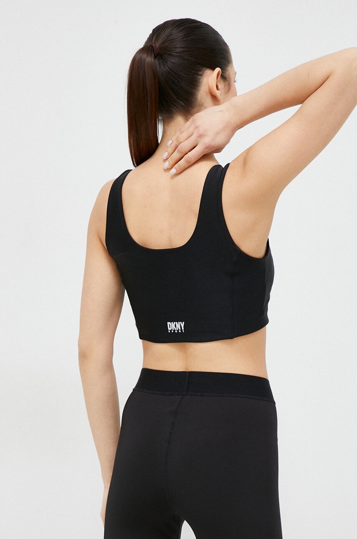Odzież Dkny biustonosz sportowy DP2T9186 czarny