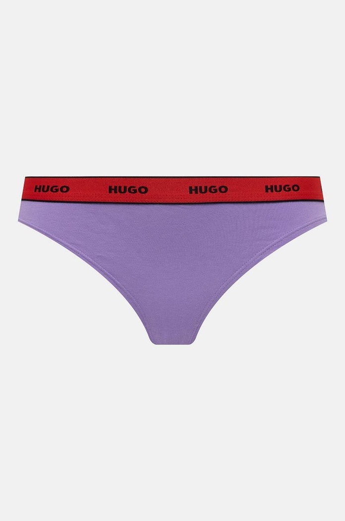 Στρινγκ HUGO 3-pack 50480150 μωβ SS25