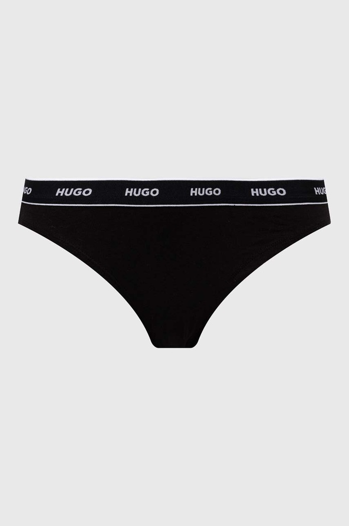 Tanga HUGO 3-pack 50480150 červená SS25