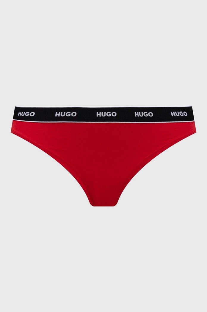 Tanga HUGO 3-pack červená 50480150