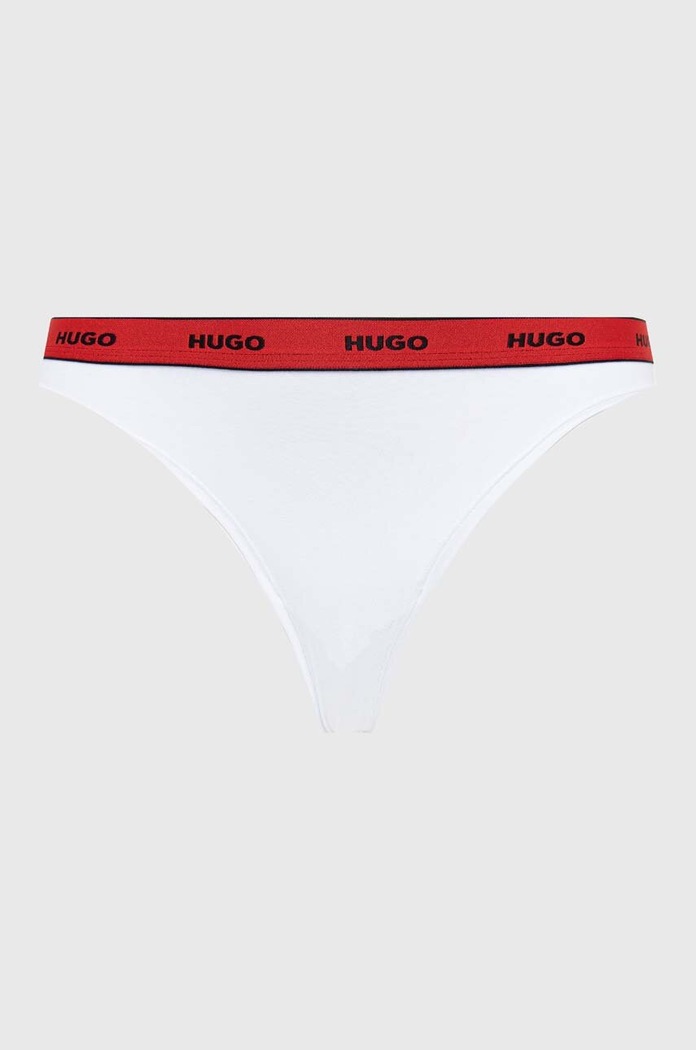 Stringi 3-pack HUGO 50480150 czerwony