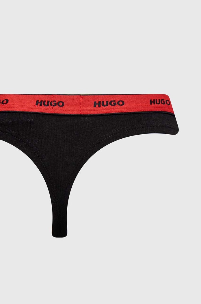 Stringi 3-pack HUGO czerwony 50480150