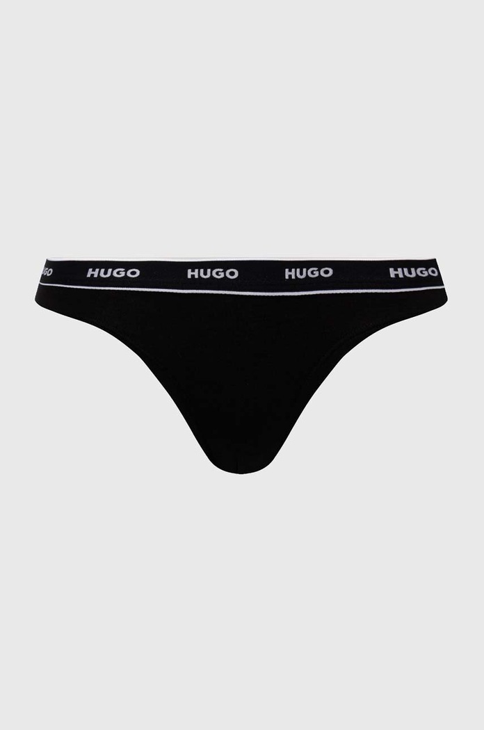 HUGO chiloti 3-pack 50480157 negru SS25