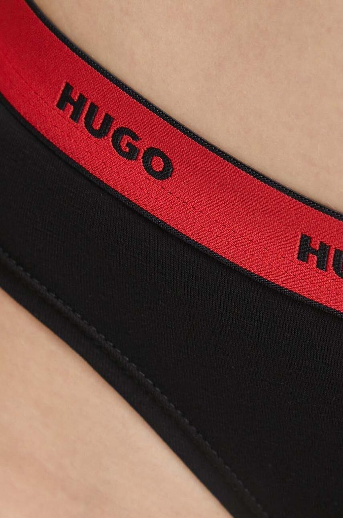 Gaćice HUGO 3-pack crna 50480157